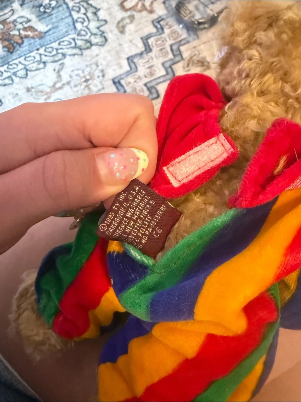 Rare Piccadilly Ty Beanie Baby 1993 Hang Tag/Tush Tag Errors PVC
